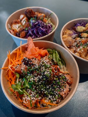 Poke bowl ar lasi - Delikatese.lv B2B ēdināšana